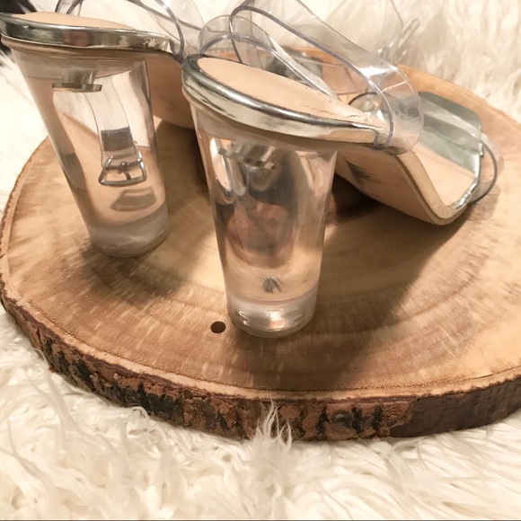 Marciano Clear High Heel Sandal - Picture 4 of 6